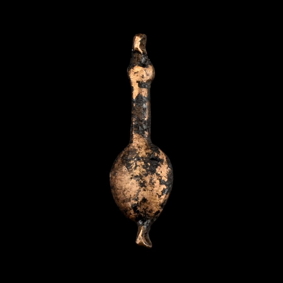 Egyptian Gold Nefer Bead