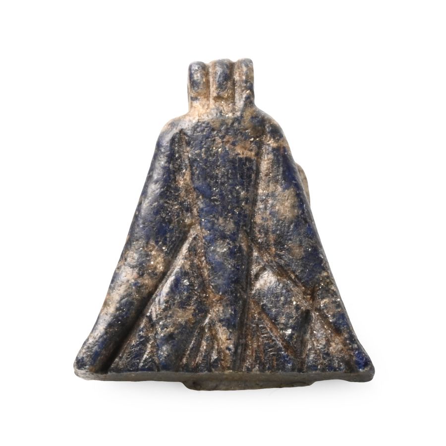 Egyptian Lapis Lazuli Lotus Amulet