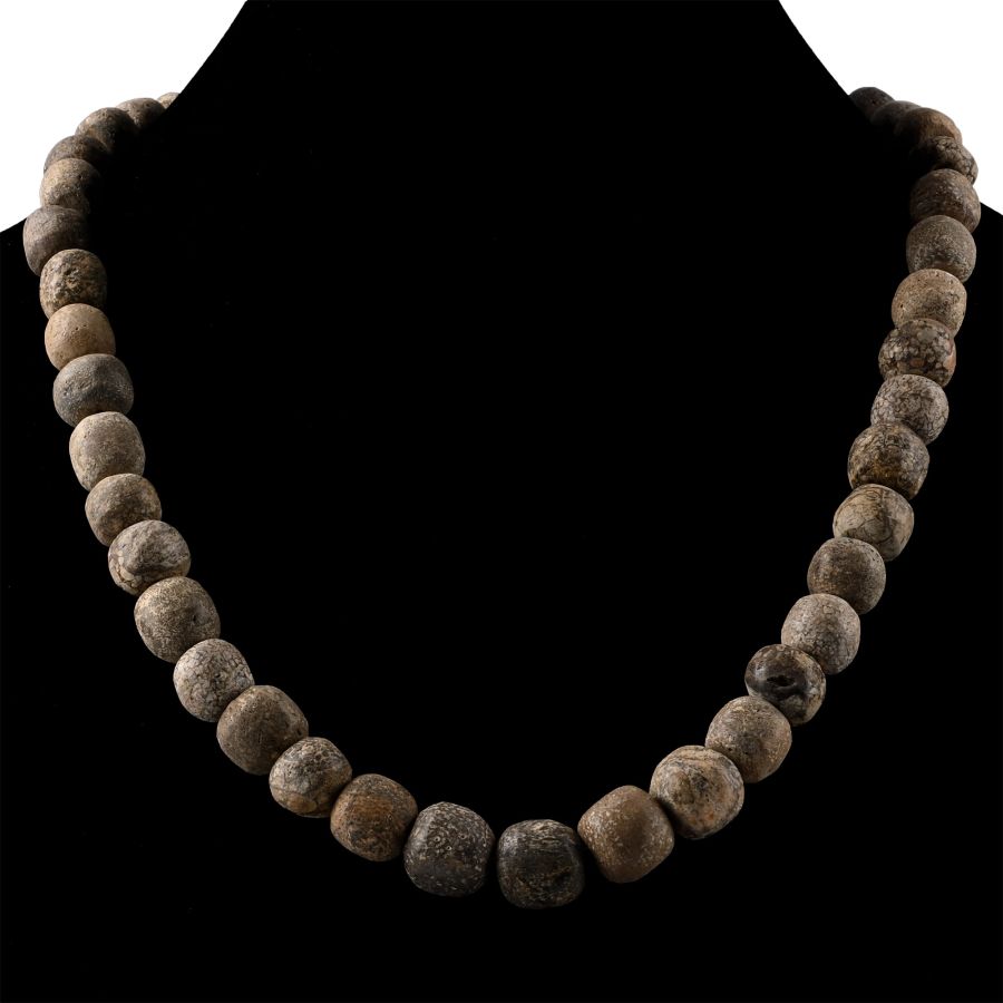Woolly Mammoth Bone Bead Necklace String