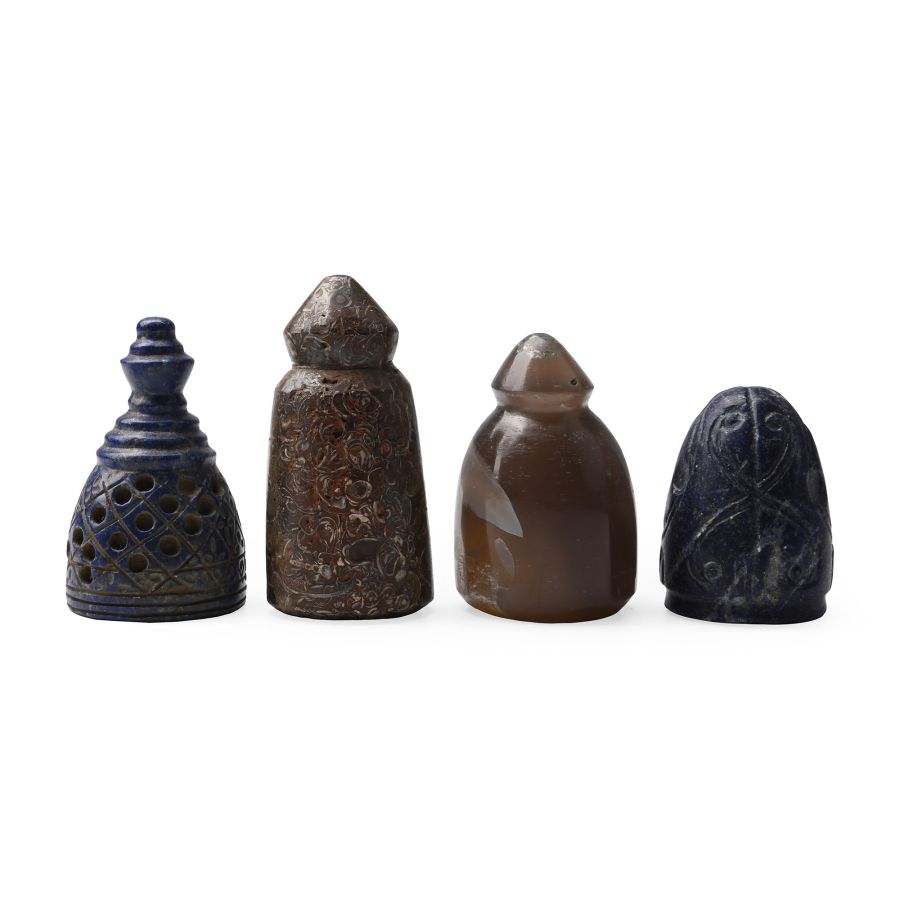 Western Asiatic Style Stone Gaming Piece Group
