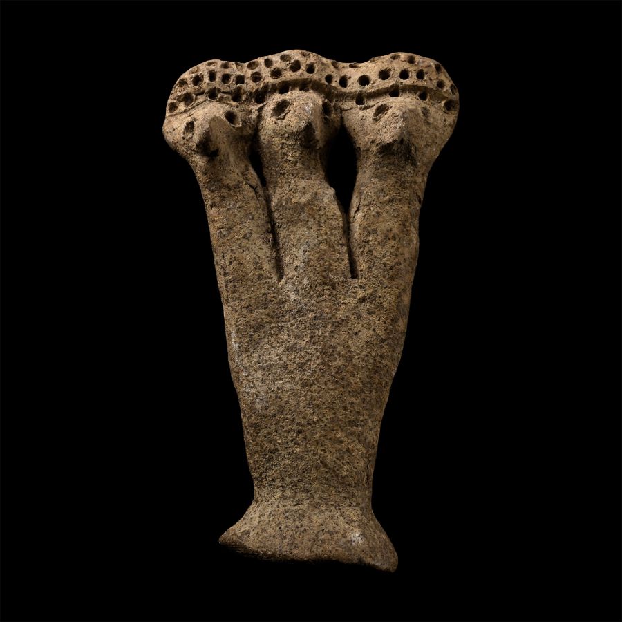 Syro-Hittite Terracotta Fertility Figure Group