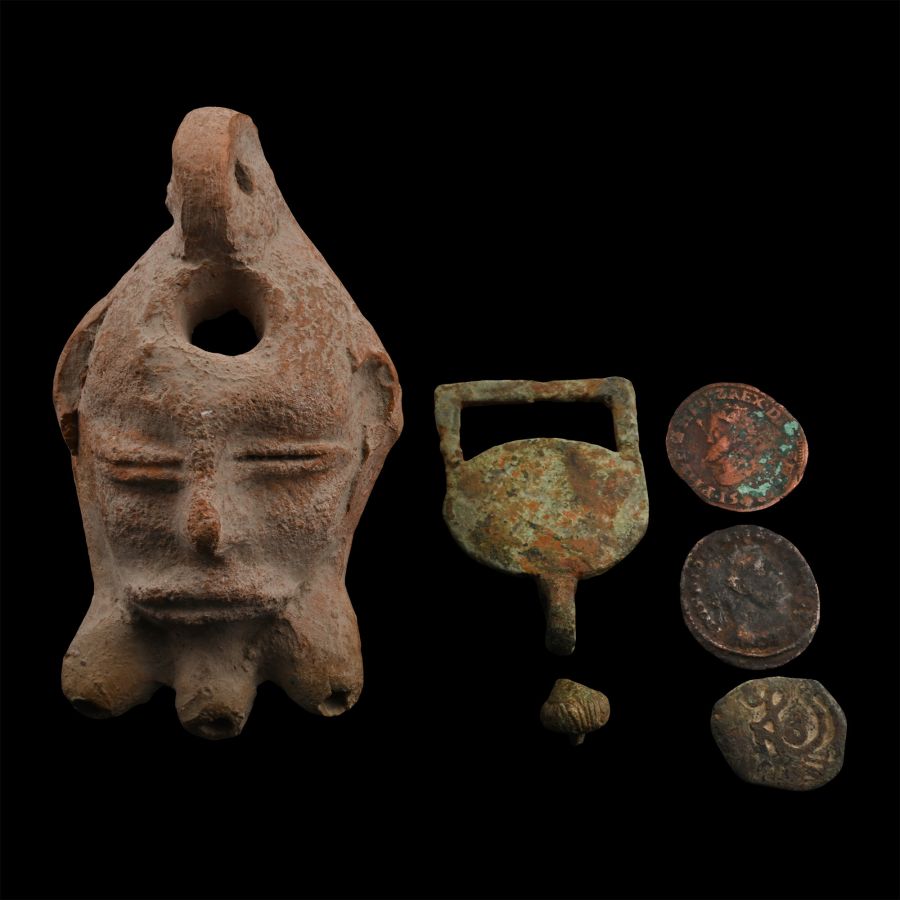 Roman and Other Artefact and Coin Group