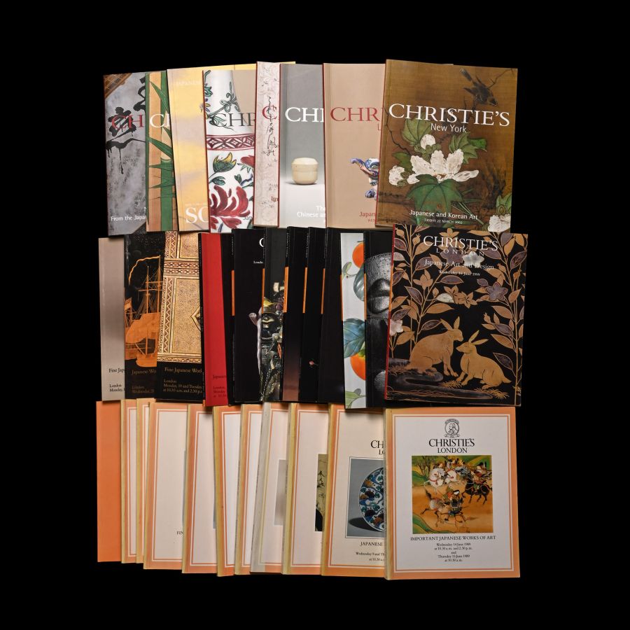 Christie's Japanese Art Auction Catalogues - 33 Titles