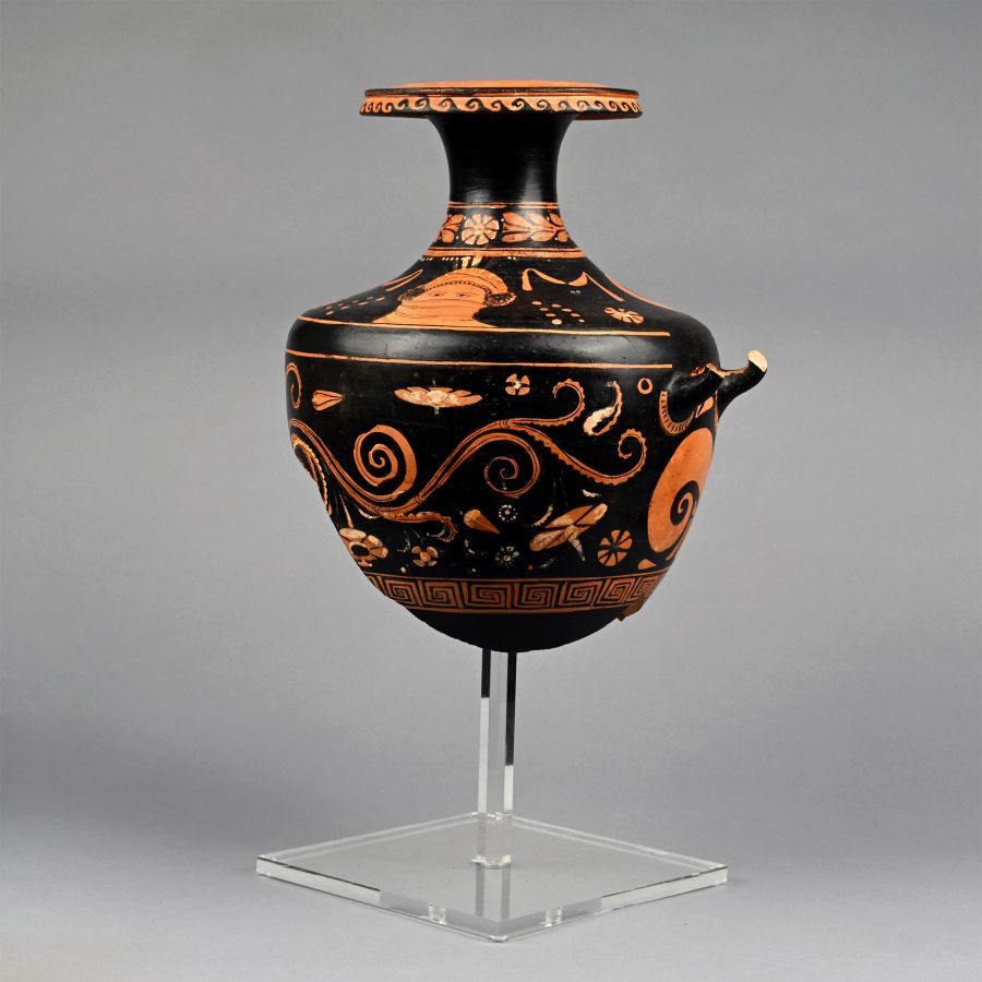 Greek Fragmentary Terracotta Red-Figure Hydria