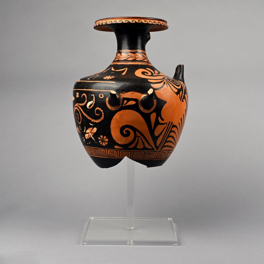 Greek Fragmentary Terracotta Red-Figure Hydria