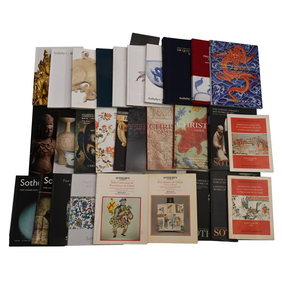 Christie's and Sotheby's Chinese and Asian Art Auction Catalogues - 29 Titles