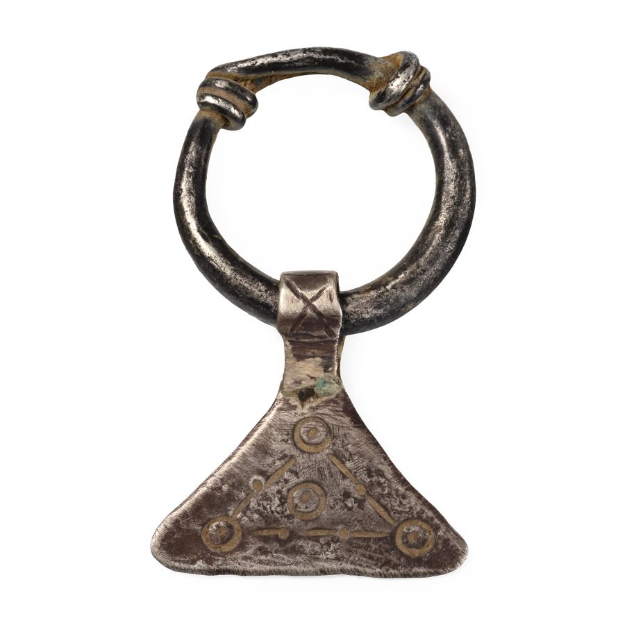 Viking Age Silver Axe Pendant
