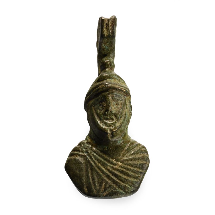 Roman Bronze Minerva Mount