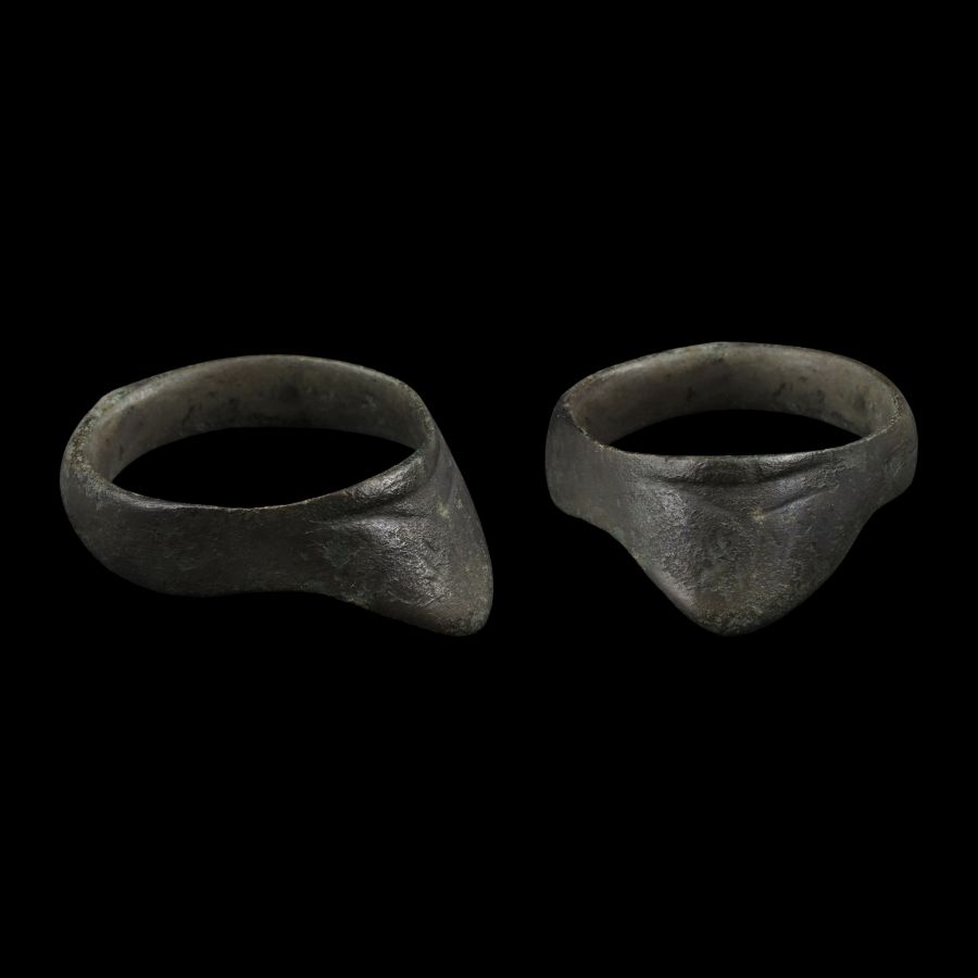 Medieval Bronze Archer's Thumb Ring