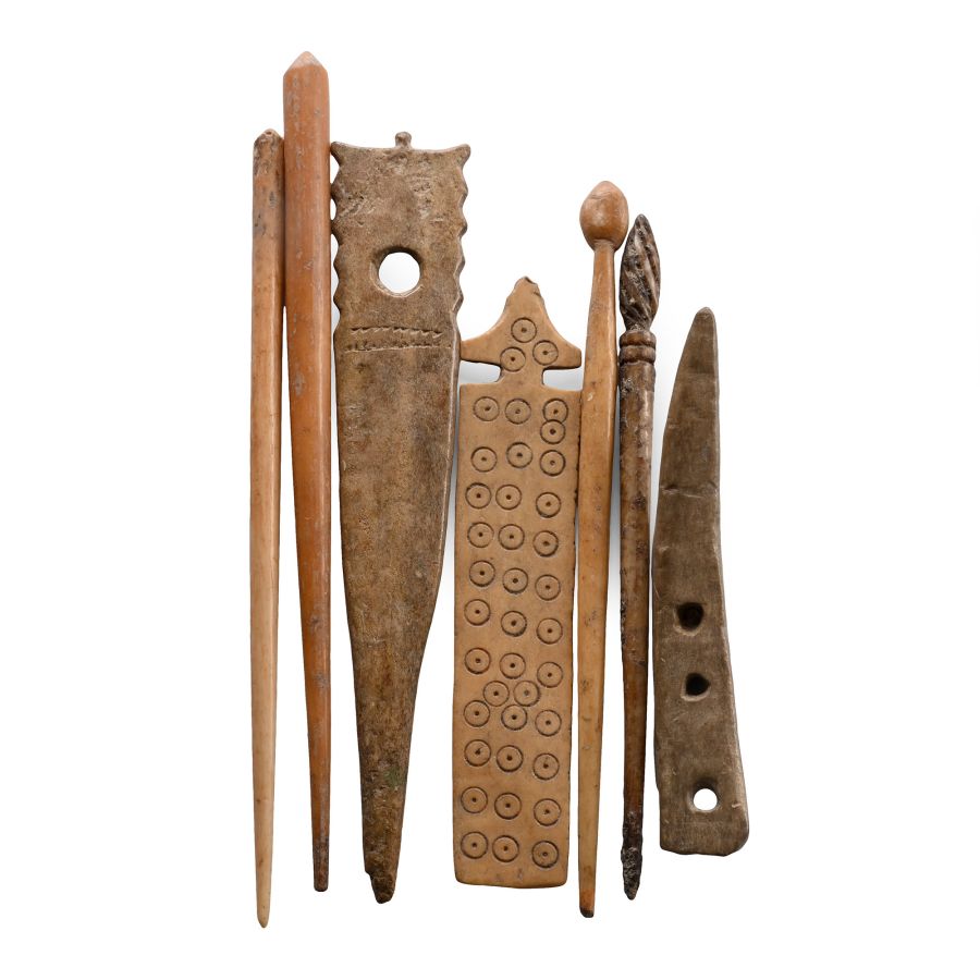 Late Roman to Byzantine Bone Artefact Collection