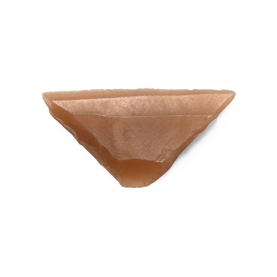 British Stone Age Triangular Flint Arrowhead from Farnham