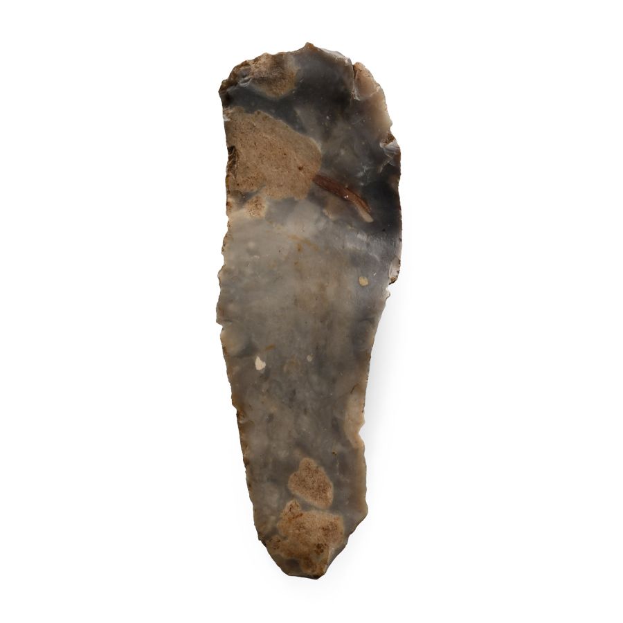 British Stone Age Flint Blade Scraper from Fullbrook Farm