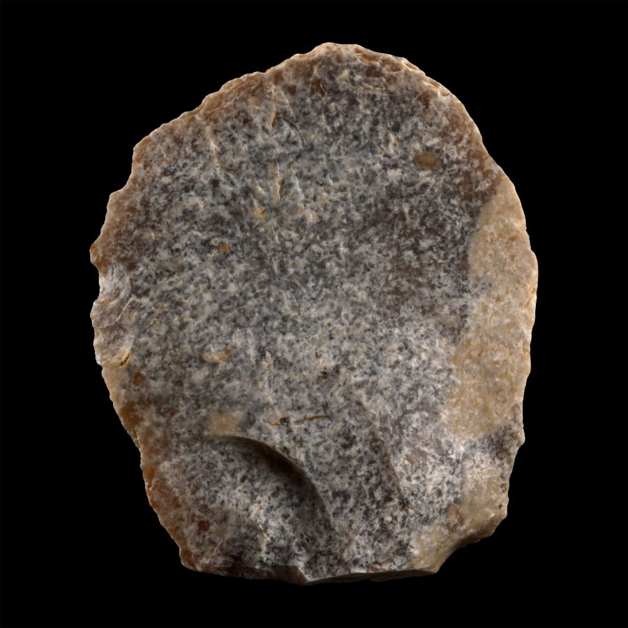Stone Age Flint Scraper