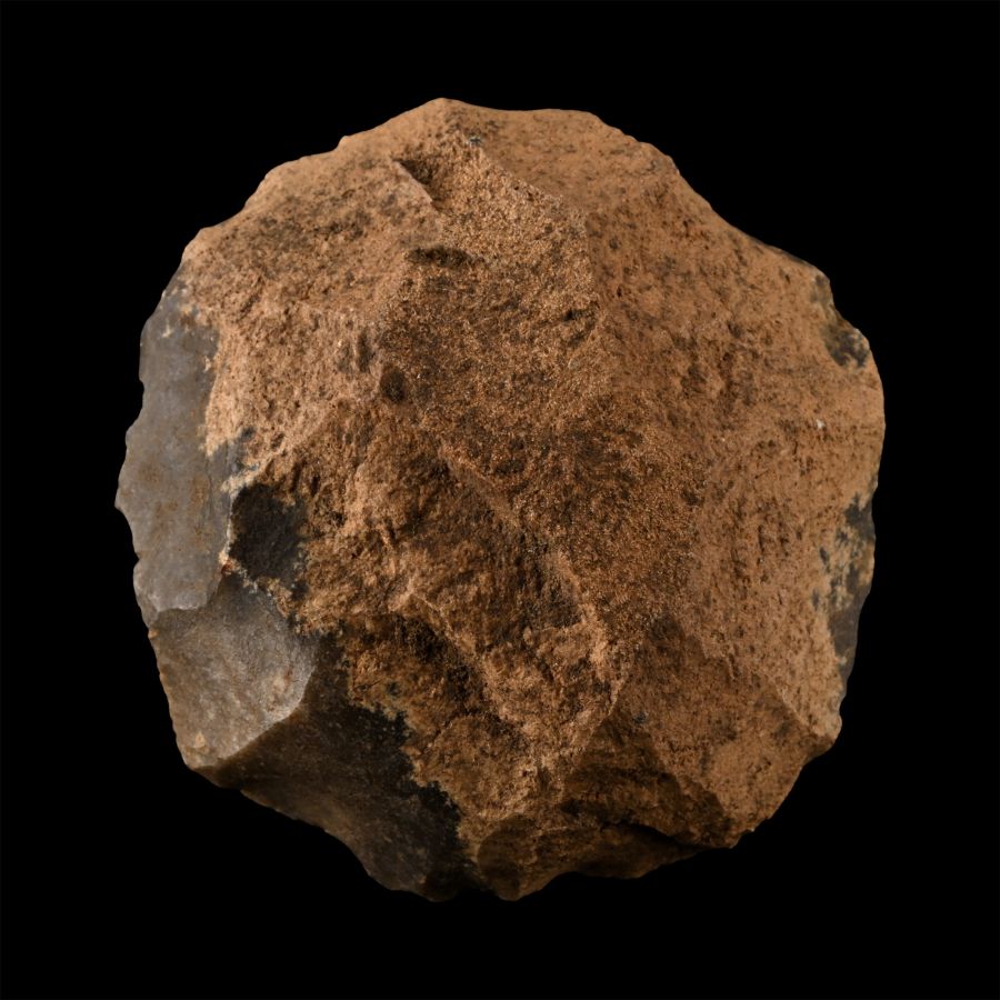 Stone Age Levallois Flint Core