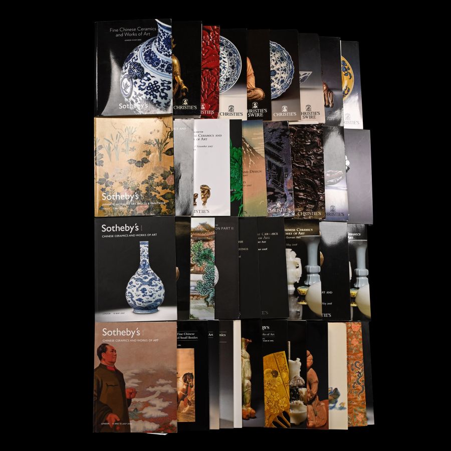 Christie's and Sotheby's Chinese, Japanese and Asian Art Auction Catalogues - 40 Titles