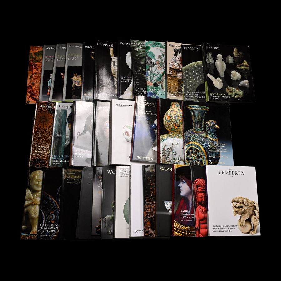 Bonhams, Christie's and Other Chinese, Japanese and Asian Art Auction Catalogues - 33 Titles