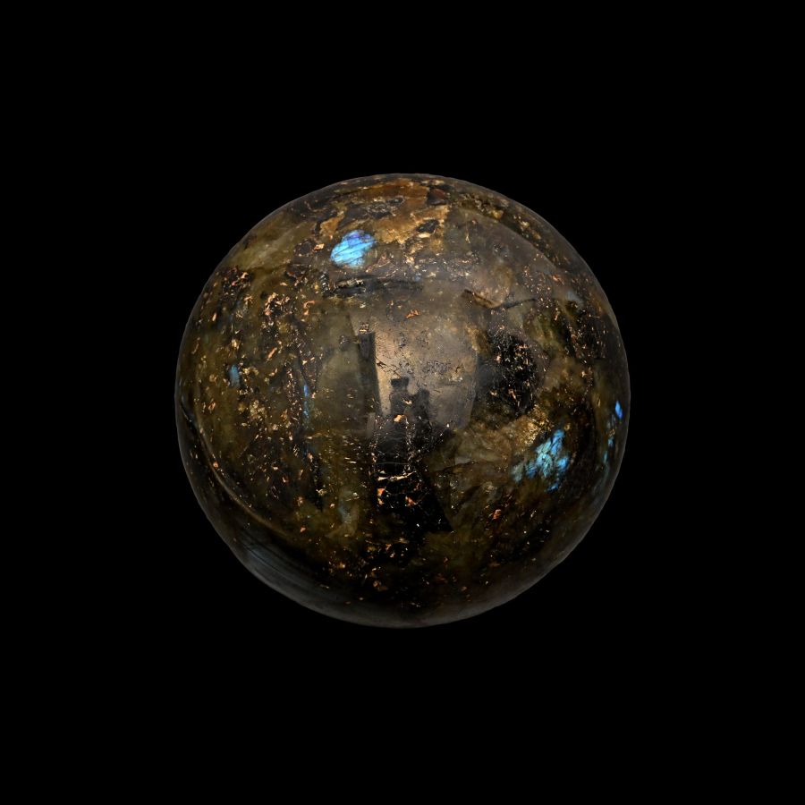 Polished Labradorite Sphere