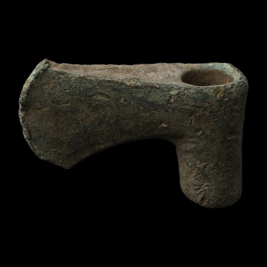 Large Luristan Bronze Socketted Axehead