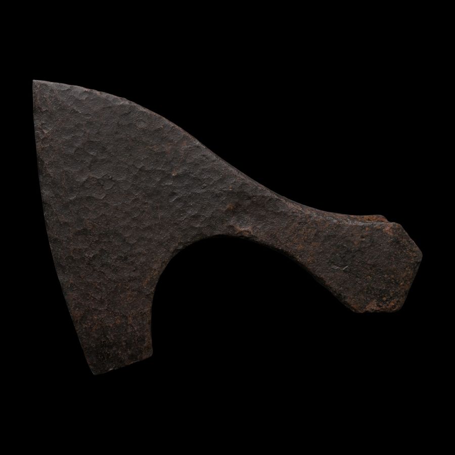 Viking Age Iron Bearded Axehead