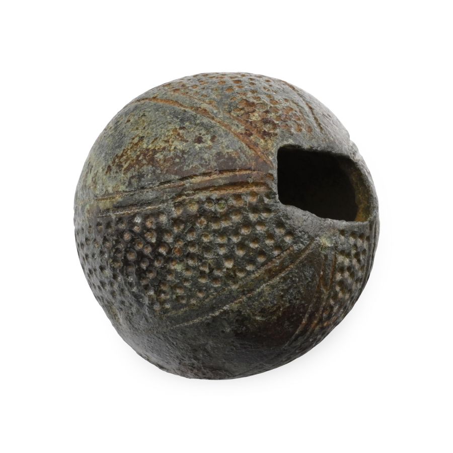 Medieval Knight's Decorated Bronze Sword Pommel