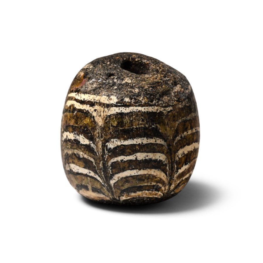 Roman Mosaic Glass Bead