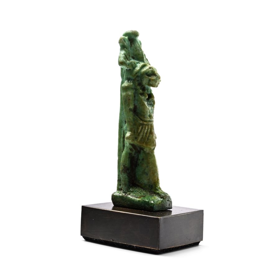 Egyptian Faience Mayhes Amulet