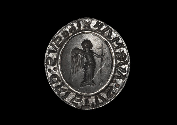 Medieval Intaglio Silver Seal Matrix
