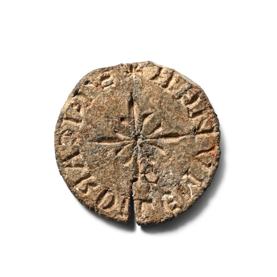 Medieval Lead Seal Matrix