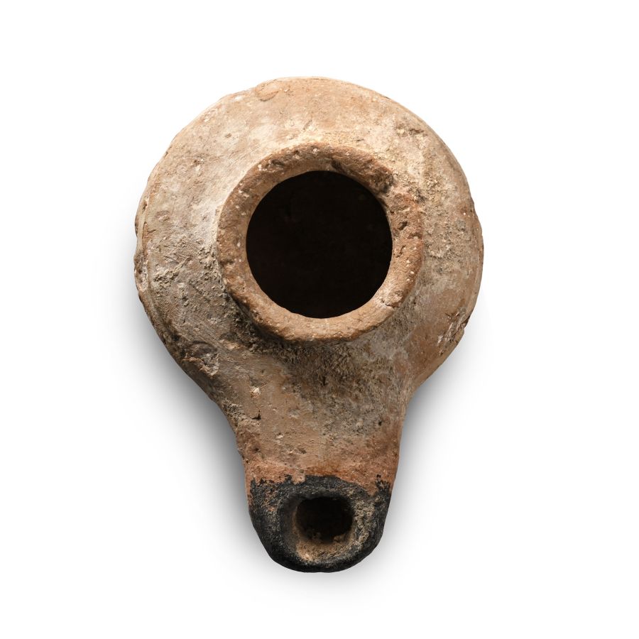 Judean Terracotta Shephelah Oil Lamp