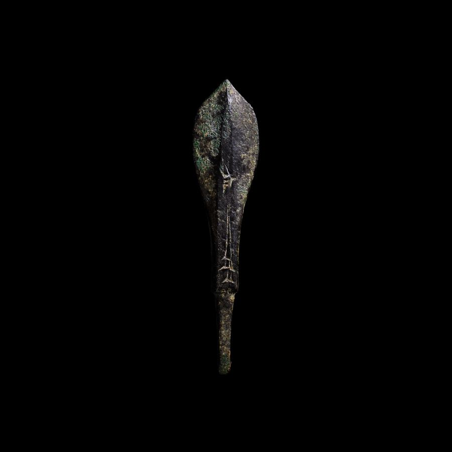 Babylonian Bronze Arrow Owned by Eulmas-sakin-sumi, King of Babylon