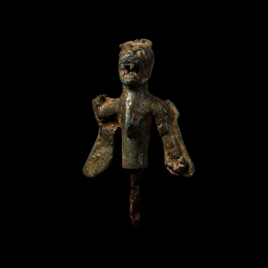 Mesopotamian Winged Figure of the God Pazuzu