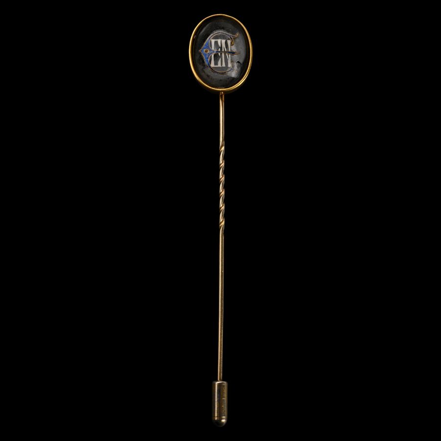 Gold Tie Pin with EEN