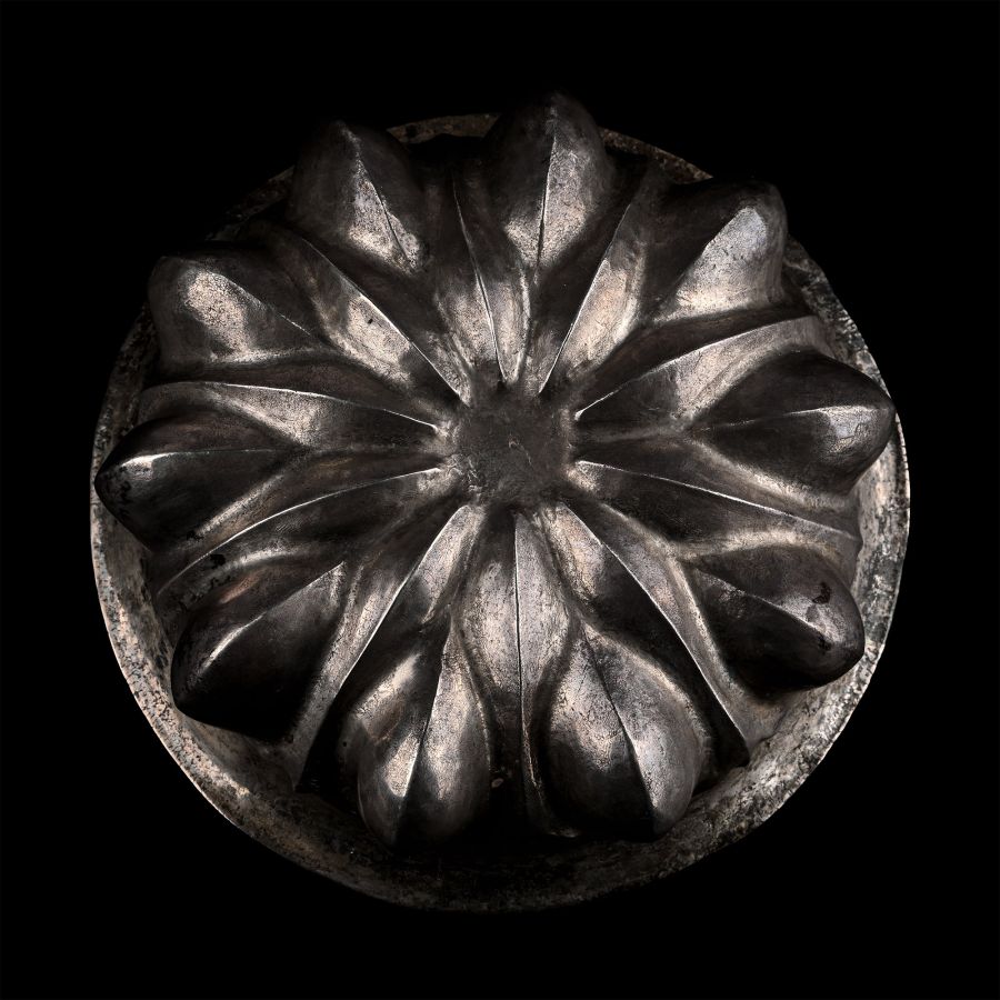 Achaemenid Silver Phiale with Central Rosette