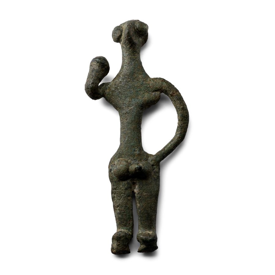 Syro-Hittite Bronze Male Idol