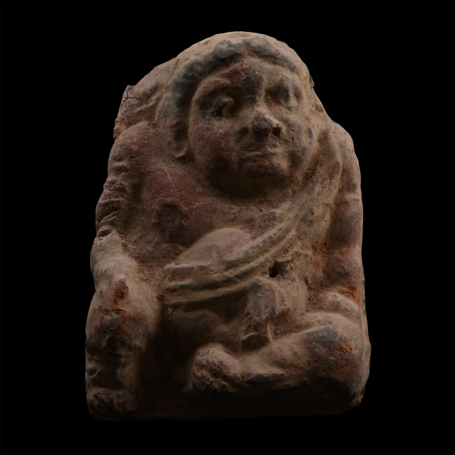 Chinese Song Terracotta Dwarf Brick