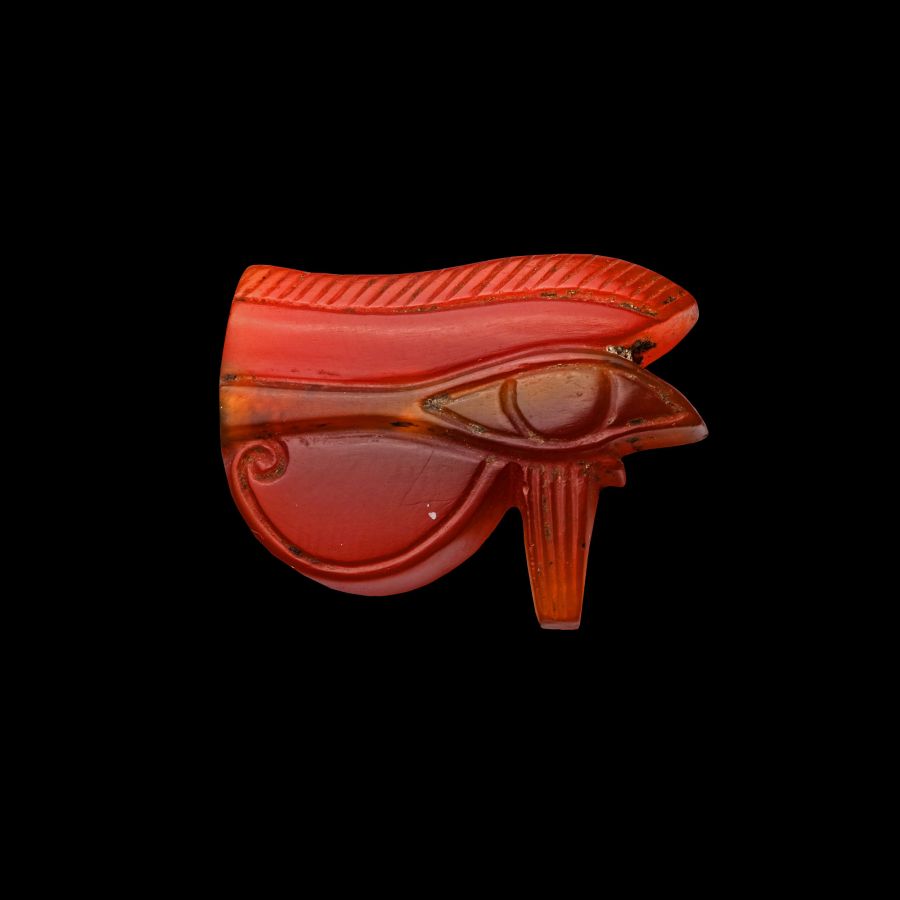 Egyptian Carnelian Eye of Horus