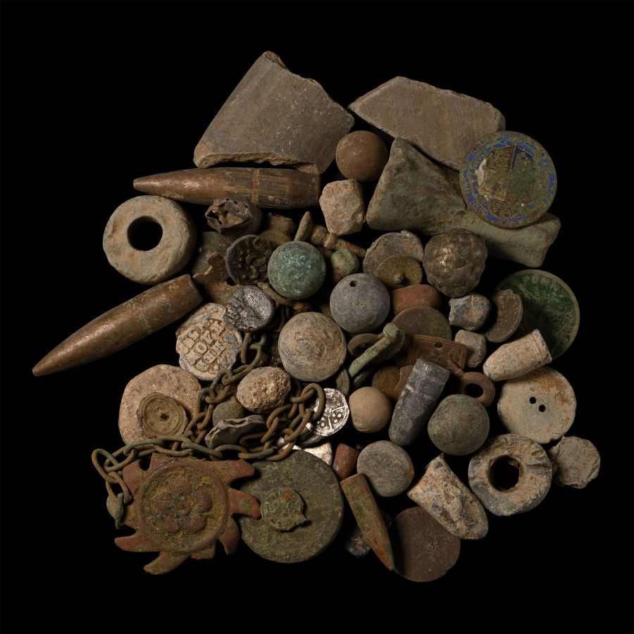 Medieval and Later Artefacts and Coins