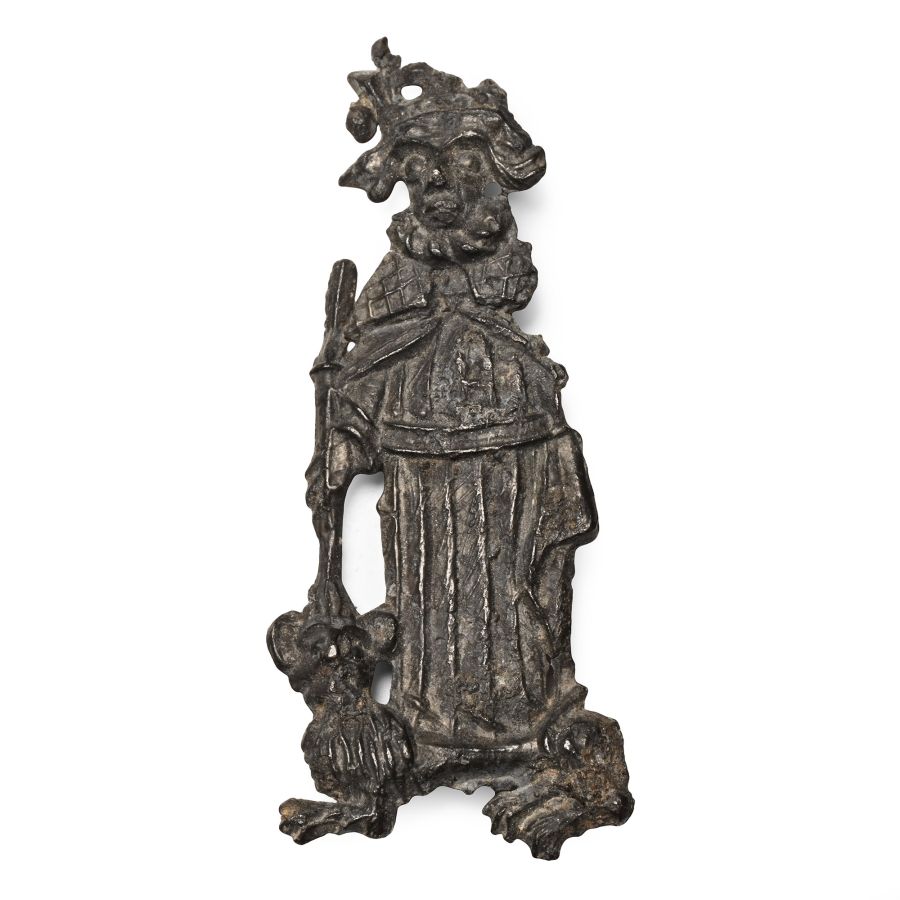 Medieval Pewter Pilgrim's Badge of King Henry VI