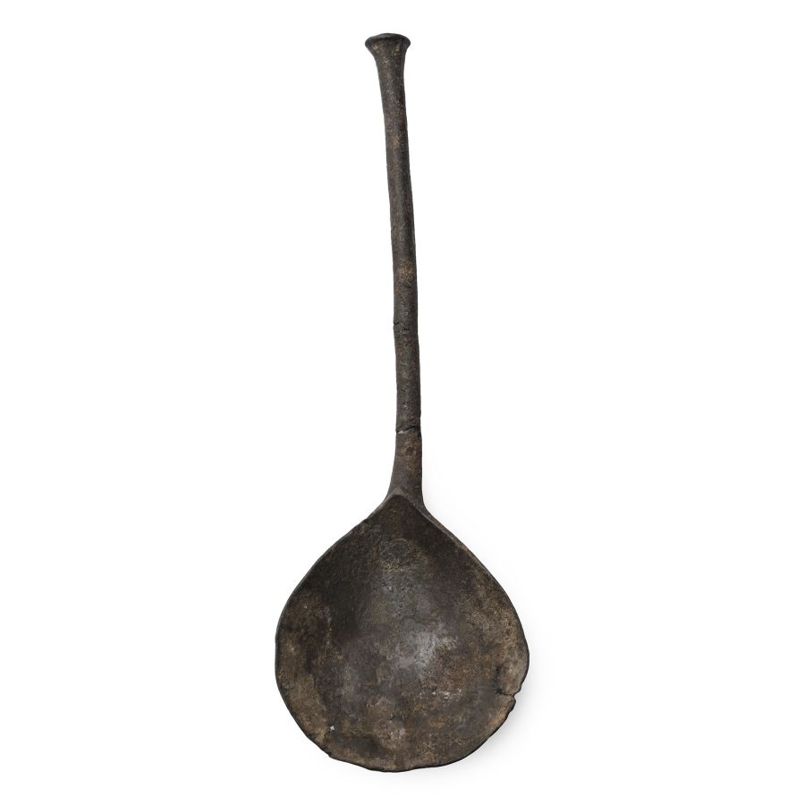Large Tudor or Stuart Period Pewter Spoon