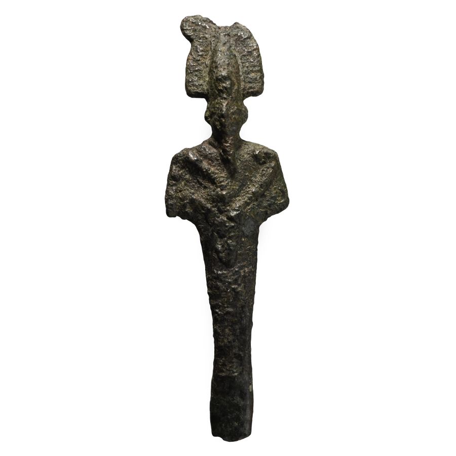 Egyptian Bronze Osiris Statuette