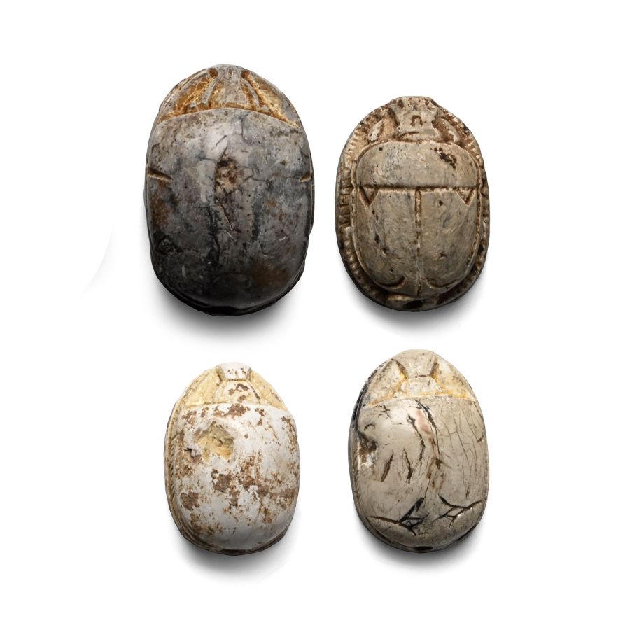 Egyptian Steatite Scarab Collection