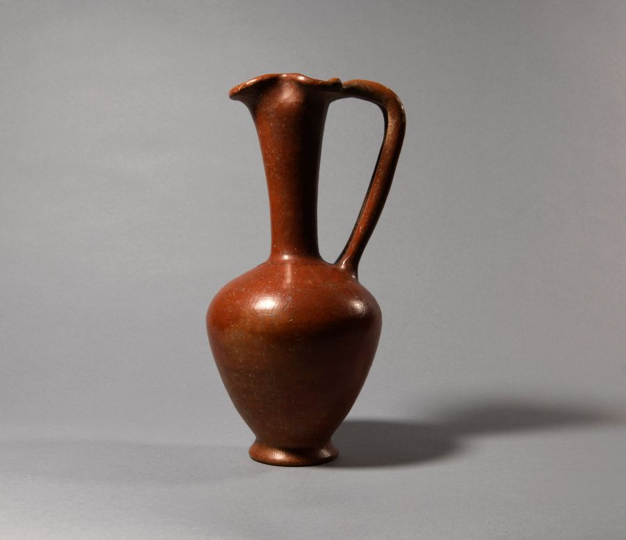 Large Phoenician Ceramic Piriform Jug