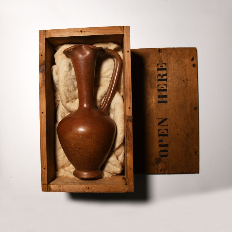 Large Phoenician Ceramic Piriform Jug