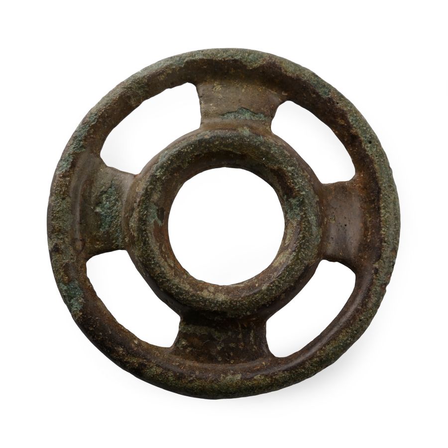 Celtic Bronze Chariot Mount