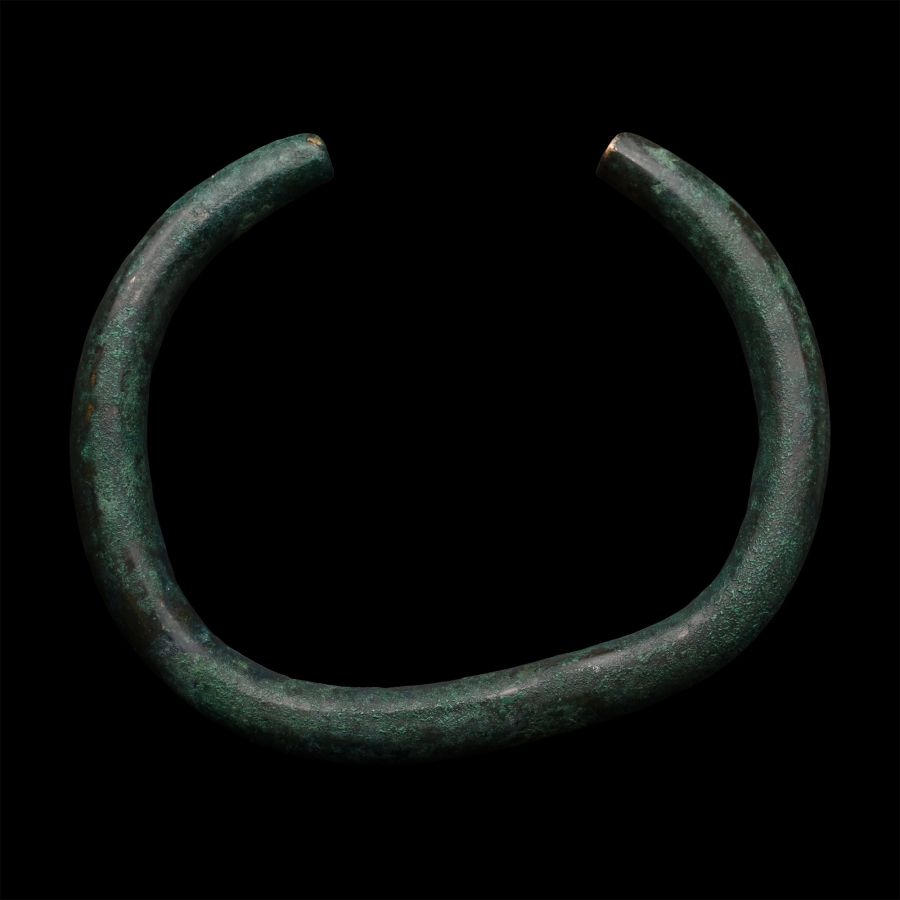 Heavy Bronze Age Ceremonial Penannular Arm-Ring