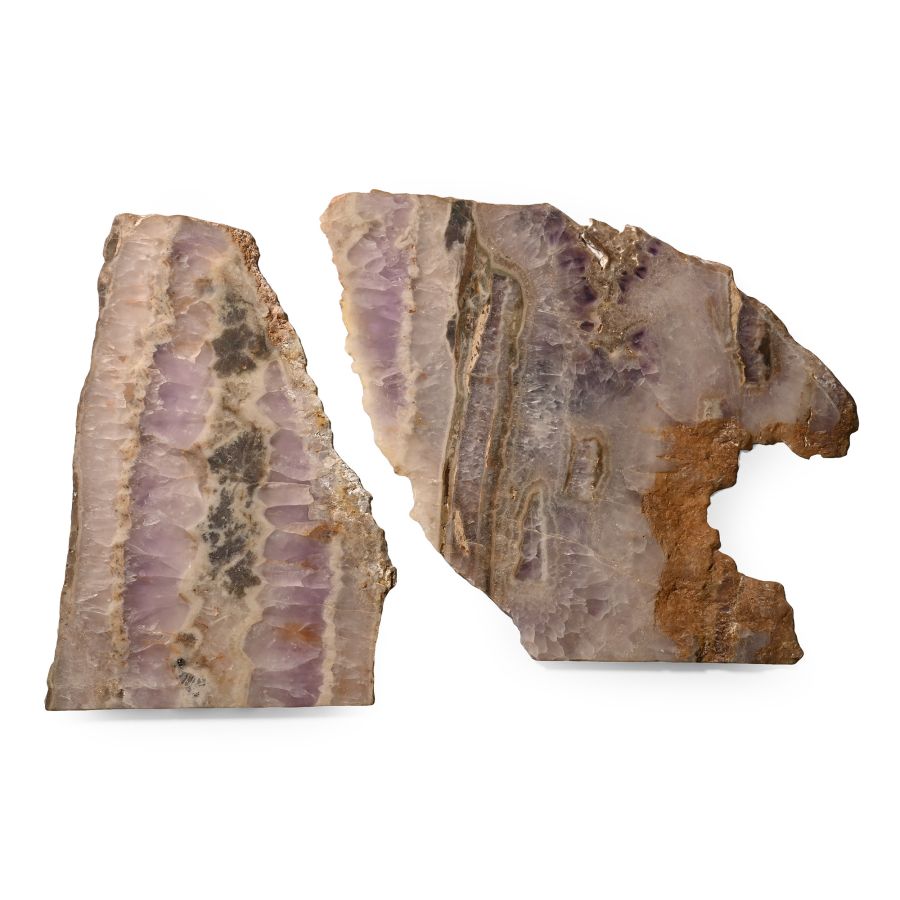 Large Cut and Polished Slab of Vintage Blue John