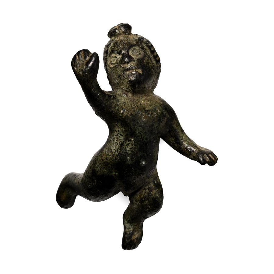 'The Thetford' Roman Bronze Putto Statuette