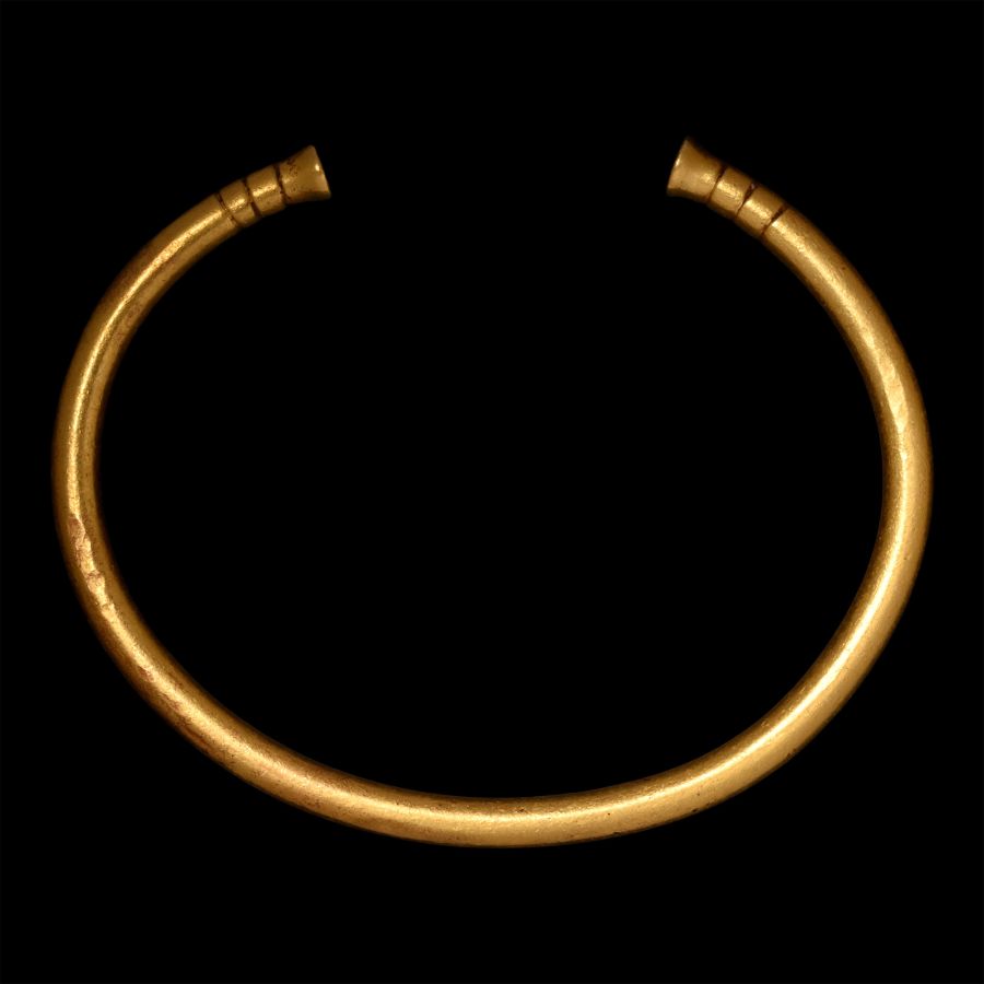 Achaemenid Solid Gold Bracelet