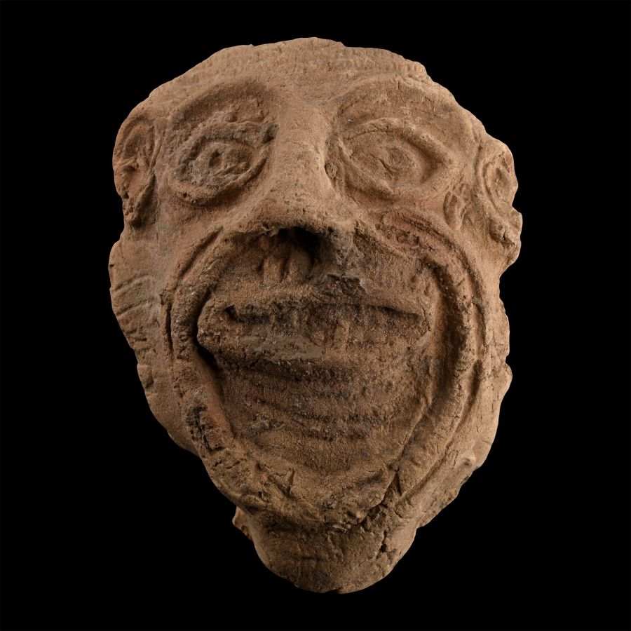 Old Babylonian Terracotta Plaque of Demon Pazuzu
