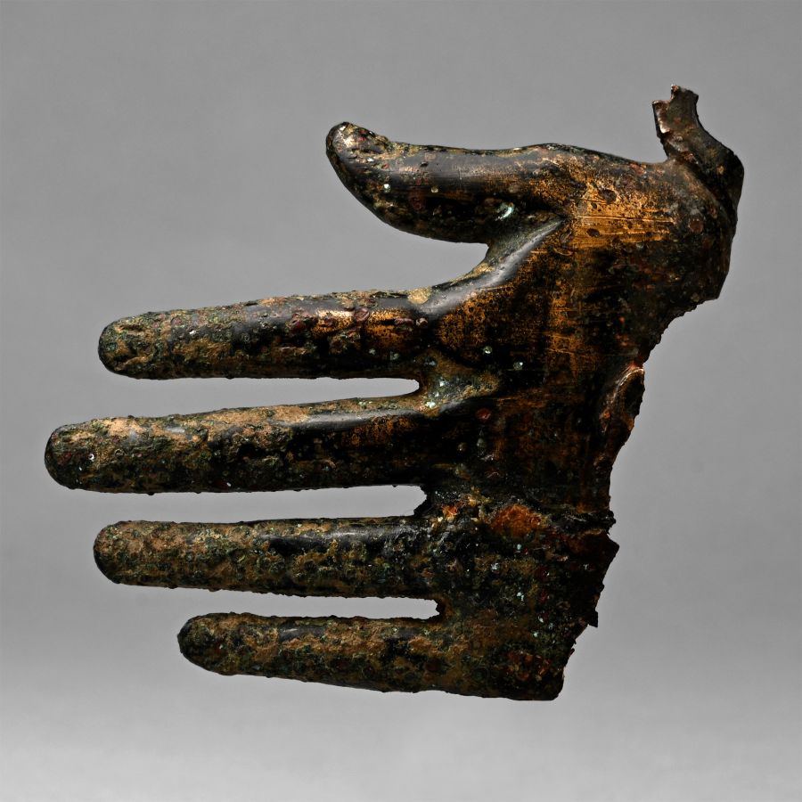 Etruscan Votive Bronze Hand